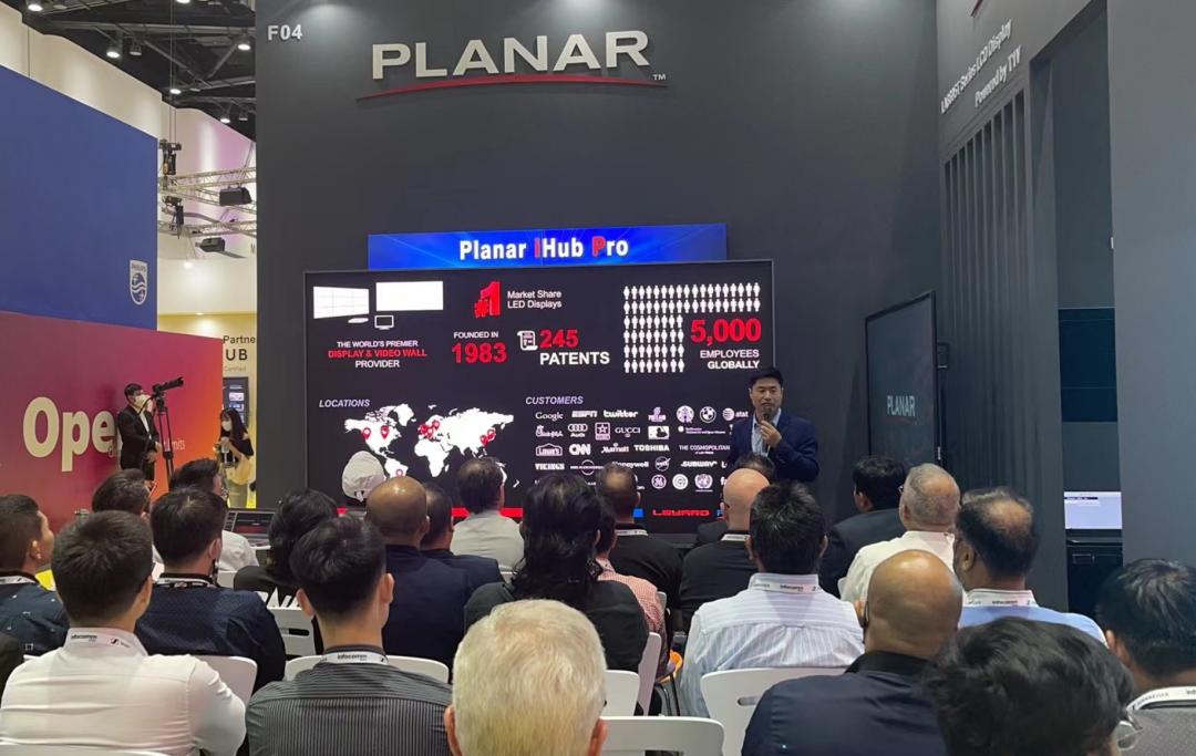 InfoComm Asia | 今年会·(jinnianhui)金字招牌诚信至上Planar全球首发第四代Micro LED智能一体机